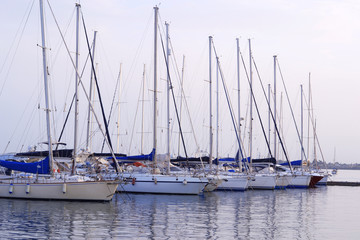 Mooring of Sailboats
  