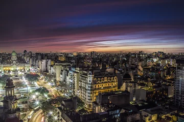 Raamstickers Uitzicht op Buenos Aires © uaurora