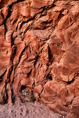 Vertical Mountain Cliff Wall Texture And Background