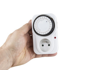 24 Hour Mains Plug In Timer Switch Time Clock european socket