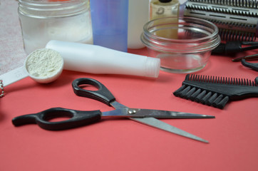 hairdresser Accessories for coloring hair