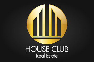 Obraz premium Real Estate, Building, House, Construction and Architecture Logo Vector Design Eps 10