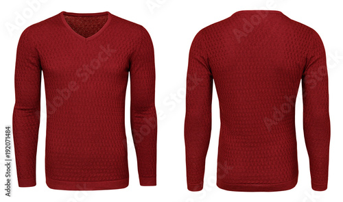 blank red sweatshirt