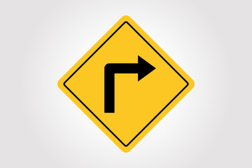 Vector Road Sign, Traffic Illustration EPS 10