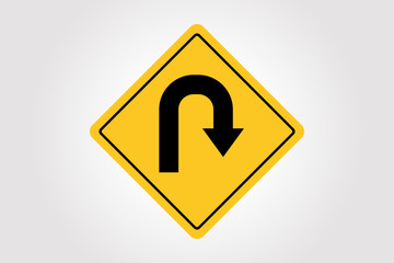 Vector Road Sign, Traffic Illustration EPS 10
