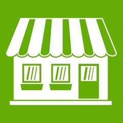 Shop icon green