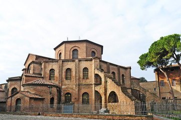 Fototapeta premium Ravenna, la Basilica di San Vitale