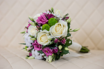The bride's bouquet