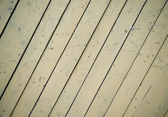 Close up of wooden fence panels