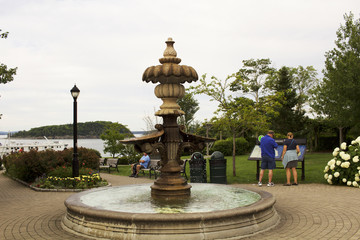 Obraz premium Fountain Acadia National Park