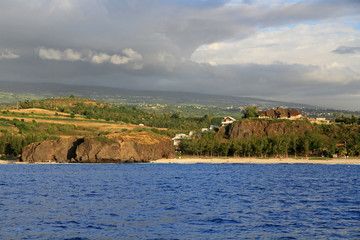 Coast of Reunion Island
