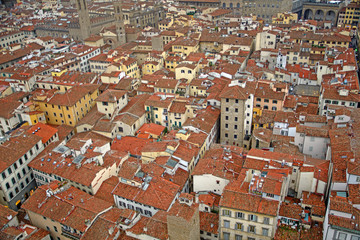 roofs of Florence, Italy