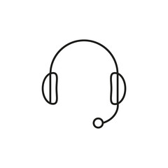 Headphone online icon
