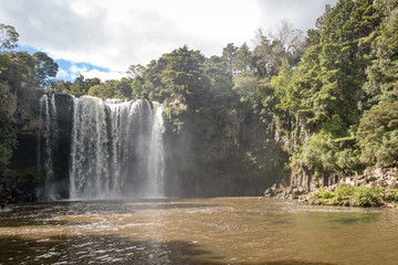 Fototapeta na wymiar Rainbow Falls In Kerikeri New Zealand 