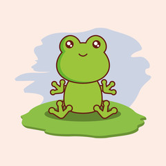 cute frog icon