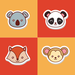 Cute animals design