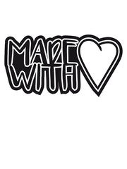 logo comic cartoon herz nachwuchs gekocht gebacken baby buchstaben made with love design text schrift mit liebe gemacht kind schwanger geburt glückwunsch junge mädchen cool