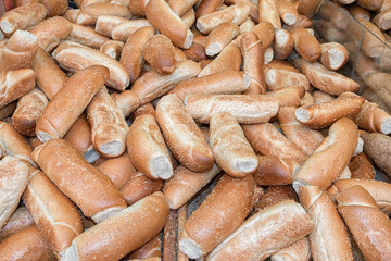 Bread Rolls in Jerusalem Market