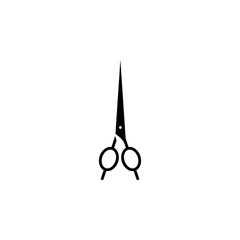 scissors for a hairstyle icon. Element of barber shop for advertising signs, mobile concept and web apps. Icon for website design and development, app development. Premium icon
