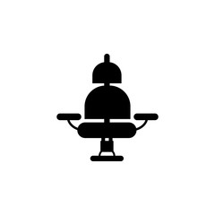 an armchair for a hairstyle icon. Element of barber shop for advertising signs, mobile concept and web apps. Icon for website design and development, app development. Premium icon