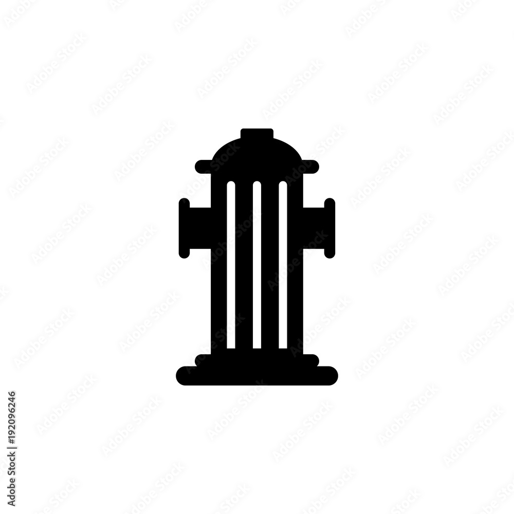 Aufkleber firehose icon. element of firefighter shop for advertising signs, mobile concept and web apps. icon 