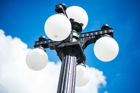 Vintage street lamp