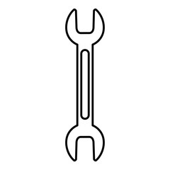 wrench tool isolated icon vector illustration design