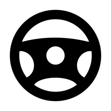 wheel control isolated icon vector illustration design