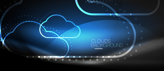 Vector cloud computing, storage concept