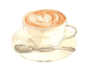 カプチーノ　イラスト