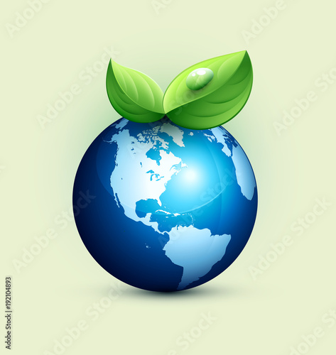Planete Terre Ecologie Wall Mural Wallpaper Murals Wallsheaven Beboy