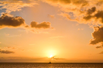 Dominica Island Sunset 