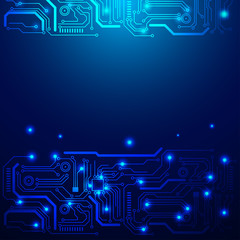 Abstract Modern Technology Background	