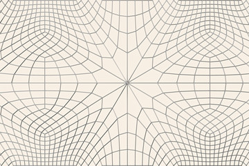 Lines of metal wires on white surface