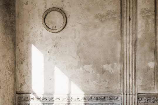 victorian liveing room in morning light background