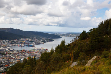 Bergen city