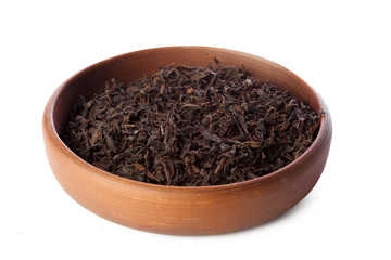 tea isolated on white