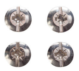 screw isolated on white