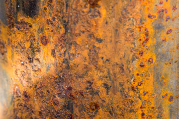 rusty metal large