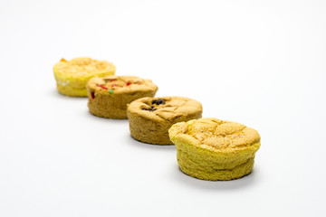 cupcake isolated on white background