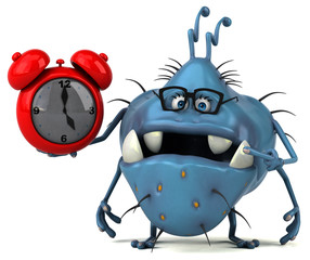 Fun germ - 3D Illustration