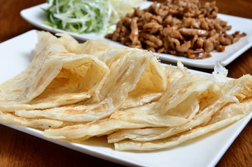 Chinese tradition food - Chinese pancakes  