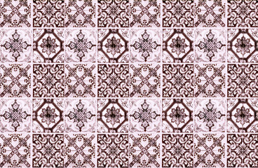 Wall ceramic tiles pattern  floral mosaic, Floral patchwork tile design. Colorful  Mediterranean square tiles, mosaic ornaments. tile mosaic background, 
