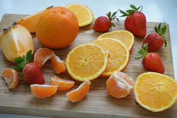 Fototapeta na wymiar orange fruit