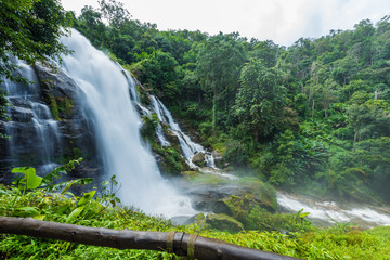 Wachiratarn water fall in Doi Inthanon national park, Chiang Mai, Thailand