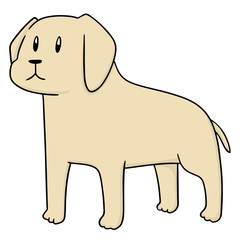 vector of dog