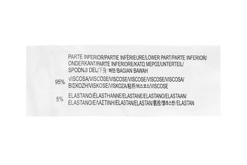Clothes label isolated