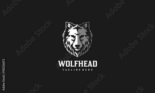 "Wolf Head Vector Logo" Stock image and royalty-free vector files on