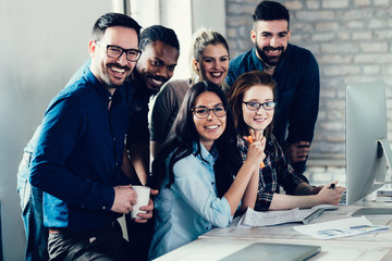Picture of architects working together in office