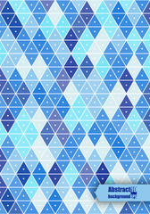 Abstract modern background with rhombus. Eps10 Vector illustration